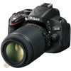 Aparat foto Nikon D5100 + Obiectiv Nikon DX AF-S 55-200mm 4-5.6G ED VR
