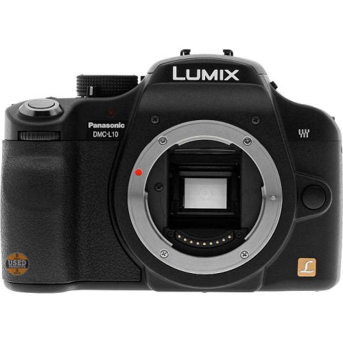 Aparat foto Panasonic Lumix DMC-L10 + Obiectiv Olympus Digital 18-180mm 1:3.5-5.6