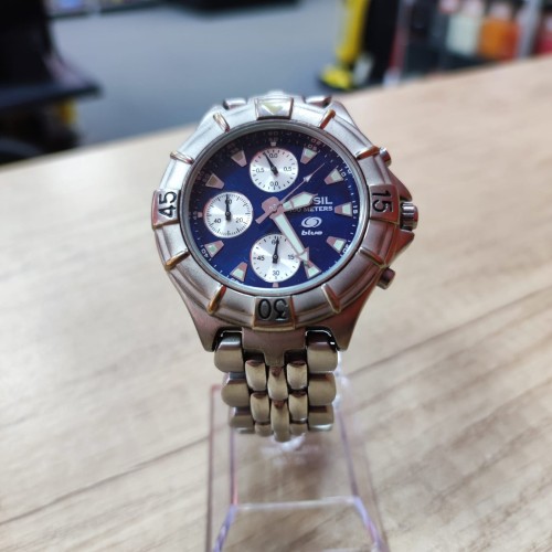 Ceas Barbatesc Fossil Blue CH-2296, Chronograph
