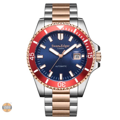 Ceas barbatesc Swan & Edgar Patriot, 43mm, Automatic

