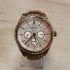 Ceas dama Fossil BQ3061, 40mm, quart, Rose Gold