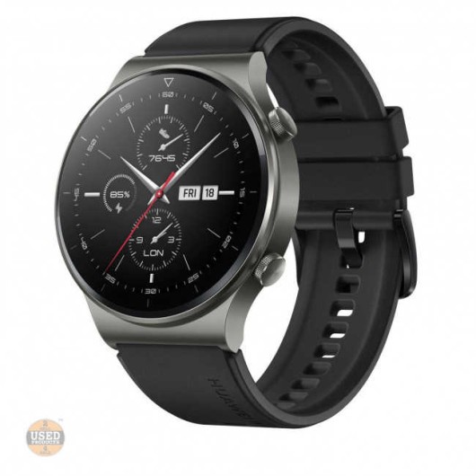 Smartwatch Huawei Watch GT 2 Pro VID-B19, 46,7mm, GPS, Night Black