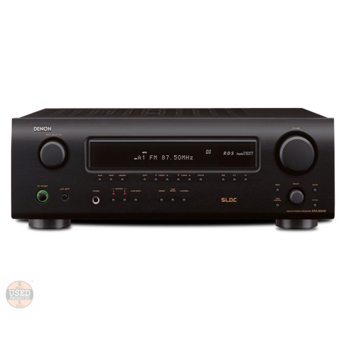 Amplituner Stereo DENON DRA-500AE, 95W, 4 OHm, SLDC, AM, FM, Loudness