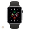 Apple Watch Series 5 44mm Space Gray, Aluminium Black Sport Band, A2157, Cellular