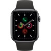 Apple Watch Series 5 44mm, Space Gray Aluminium Case, Midnight Blue Sport Band, A2093