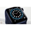 Apple Watch Series 6 44mm, A2292, Blue Aluminium, Navy Sport Band, GPS