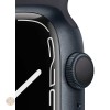 Apple Watch Series 7 45mm Green Aluminium Clover Sport Band, GPS, A2474