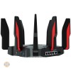 Router Wi-Fi 6 TP-Link Archer GX90, Quad Core, AX6600, Tri-Band Gigabit, 4×4 MU-MIMO, 8 antene