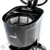 Cafetiera Zass ZCM 10 BL Black Line, 1000W, 1.5L, 12 cesti, Indicator apa, Filtru detasabil, Antipicurare, Mentinere cald