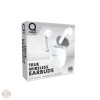 Casti audio In-Ear Qware Sound Earbuds, Bluetooth, Touch control, White, QW SND-015WH