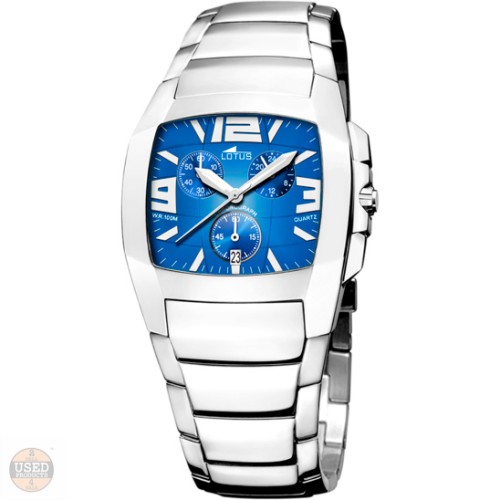 Ceas barbatesc Lotus 15313/5, 34mm, Quart, Otel inoxidabil