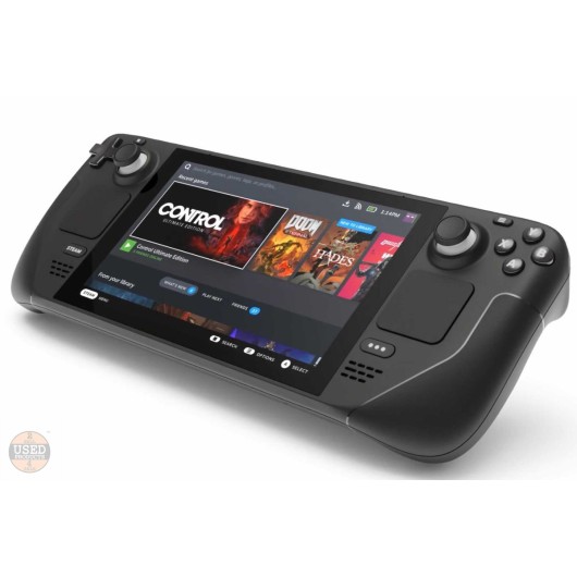 Consola portabila Valve Steam Deck, 7 inch, 256 Gb NVMe, 16 Gb RAM, AMD Zen 2, RDNA 2, TrackPad, Wi-Fi, Bluetooth, Giroscop, SteamOS