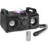 Fenton KAR100, Boxa Portabila Karaoke, 100W, Microfon, Bluetooth, USB, AUX