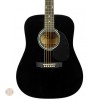Chitara acustica Flame FG 229-41BK, 4/4, Corzi metal