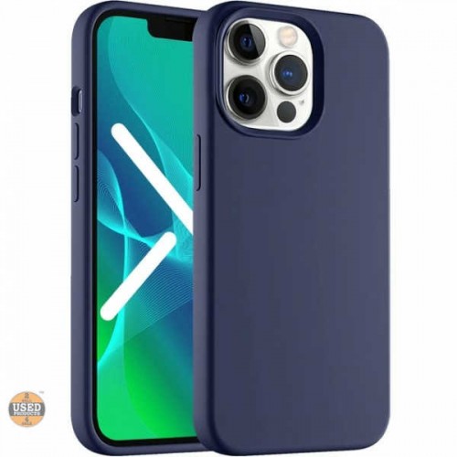 Husa Protectie Spate Cellara Albastru Soft Compatibila cu iPhone 14 PRO MAX