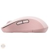 Mouse wireless Logitech M650L, Silent, Bluetooth, Roz