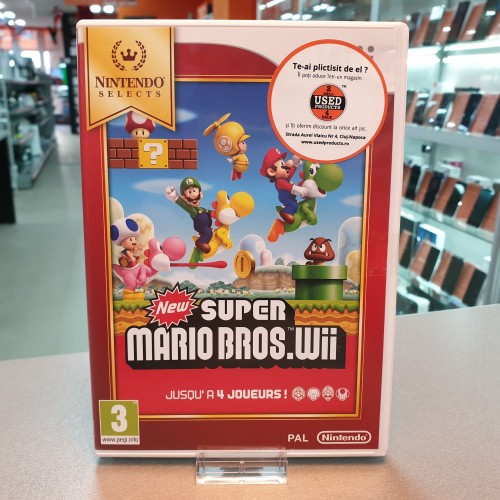 New Super Mario Bros. - Joc Nintendo WII