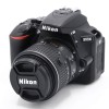 Aparat foto DSLR Nikon D5500, 24.2 Mp, Display tactil, Wi-Fi, fara obiectiv