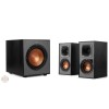 Set 2.1 Boxe active de raft Klipsch R-41PM, Bluetooth, Optical, 70W, 76Hz-21kHz, Bass Reflex, Telecomanda, Subwoofer Klipsch R-100SW, 10 inch, 150W, 32-120Hz, 112dB