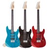 Chitara electrica Swing Technology S-2 Stage, 6 Corzi, Tremolo, 22 taste, doza HSS, Husa