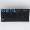 Tastatura mecanica gaming Logitech G915 TKL, Wireless, Ultraslim, Lightspeed, Lightsync RGB, Switch Tactil