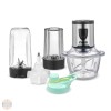 Tocator multifunctional 4-in-1 Zass ZMCH 02, 500W, 1.2 L, Lame Otel
